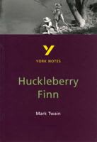 York Notes on Mark Twain's "Huckleberry Finn" B0000COK12 Book Cover