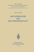 Methodenlehre der Rechtswissenschaft 3662269384 Book Cover