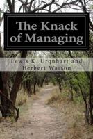 The Knack of Managing 9356379750 Book Cover