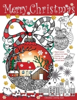 Merry Christmas: Winter coloring book B08NS7PJKF Book Cover