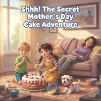 Shhh! The Secret Mother’s Day Cake Adventure: A Hilarious, Messy Kitchen Adventure of Sibling Teamwork to Surprise Mom on Mother’s Day B0GSY5J921 Book Cover