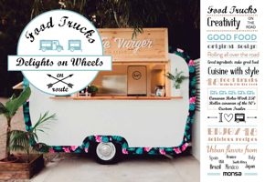 Food Trucks: Delights on Wheels 8416500444 Book Cover