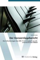 Der Konzernlagebericht 3639390199 Book Cover