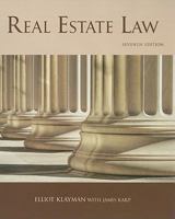 Real Estate Law 1427782628 Book Cover