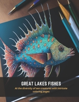 Great Lakes Fishes: At the diversity of sea creatures with intricate coloring pages B0C5GQW937 Book Cover