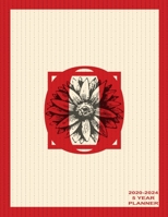 O 2020-2024 5 Year Planner: Beautiful Letter O Monogram 2020-2024 Daily, Monthly, Organizer, Appointment Scheduler, Personal Journal, Logbook, 60 Months Planner Calendar. 1671640373 Book Cover