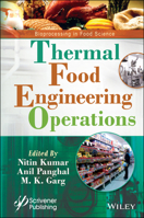 Thermal Food Engineering Operations 1119775590 Book Cover