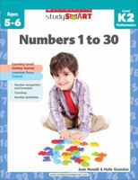 (1) - Scholastic Teaching Resources SC-9789810713768 Study Smart Numbers 1 To 30 K-2 9810713762 Book Cover