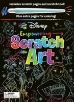 Disney: Empowering Scratch Art: with Scratch Tool and Coloring Pages 1837952213 Book Cover