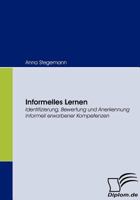 Informelles Lernen 3836661101 Book Cover