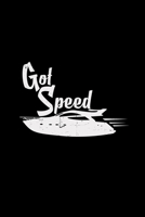 Got speed: 6x9 SPEEDBOAT - grid - squared paper - notebook - notes 1711292729 Book Cover