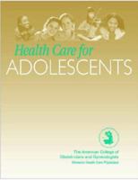 Health Care for Adolescents 0915473941 Book Cover