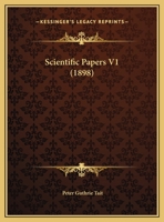 Scientific Papers V1 0548766835 Book Cover