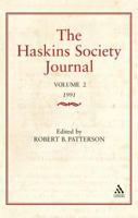Haskins Society Journal Studies in Medieval History: Volume 1 1852850590 Book Cover