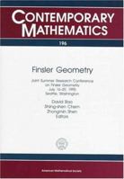 Finsler Geometry: Joint Summer Research Conference on Finsler Geometry, July 16-20, 1995, Seattle, Washington (Contemporary Mathematics) 082180507X Book Cover