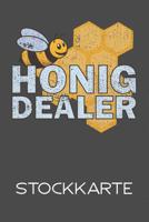 Honigdealer Stockkarte: Einfache Stockkarte mit 120 Seiten tabellarische Aufzeichnungsvorlagen zum Dokumentieren und Nachvollziehen 1098983262 Book Cover
