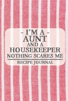 I'm a Mom and a Caregiver Nothing Scares Me Recipe Book: Blank Recipe Book to Write in for Women, Bartenders, Drink and Alcohol Log, Document all Your ... for Women, Wife, Mom, Aunt (6x9 120 pages) 1676485325 Book Cover
