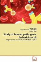 Study of human pathogenic Escherichia coli 3639306090 Book Cover