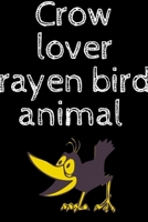 Crow Lover Raven Bird Animal: Raven Night Full Moon Crow Bird Halloween Raven Lover Gift - , Planner, Gratitude, Writing, Travel, Goal, Bullet Notebook 1658621387 Book Cover