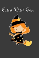 Cutest Witch Ever: A Bullet Journal: a 100 page 6x9 dot grid notebook for creating whatever you desire 1691052841 Book Cover