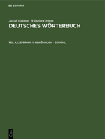 Gewöhnlich - Gewühl 3112641655 Book Cover