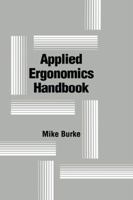 Applied Ergonomics Handbook 0873713672 Book Cover