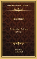 Proletcult 1018808019 Book Cover