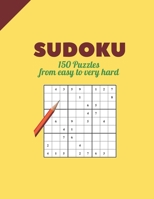 Sudoku: Sudoku puzzles with solutions from easy to very hard, for adults B08BQYV3PZ Book Cover