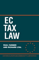 EC Tax Law 0198257643 Book Cover