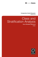 Class and Stratification Analysis 1781905371 Book Cover