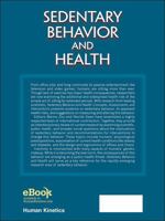 Sedentary Behavior and Health: Concepts, Assessments, and Interventions 1450471285 Book Cover