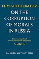 On the Corruption of Morals in Russia 0521105242 Book Cover