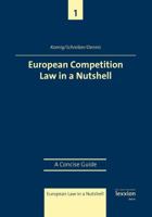 European Competition Law in a Nutshell: A Concise Guide 386965158X Book Cover