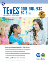TExES Core Subjects EC-6 (391) Book + Online, 4th Ed. 0738612774 Book Cover