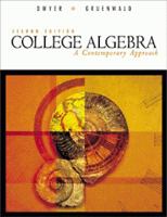 College Algebra: A Contemporary Approach 0534351476 Book Cover