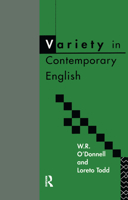 Variety in contemporary English 0415084377 Book Cover