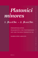 Platonici minores (Philosophia Antiqua, 145) 9004315330 Book Cover