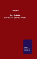 Das Rokoko 3846023701 Book Cover