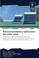 Almacenamiento y aplicación del calor solar 6200935920 Book Cover