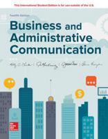 ISE Business and Administrative Communication 1260288382 Book Cover