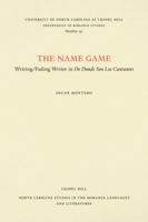 The Name Game: Writing/Fading Writer In De Donde Son Los Cantantes 080789236X Book Cover