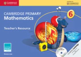 Cambridge Primary Mathematics Stage 6 Teacher's Resource with CD-ROM (Cambridge Primary Maths) 1107694361 Book Cover