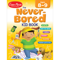 The Never-Bored Kid Book, Ages 8-9 1557999341 Book Cover