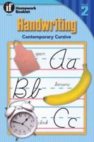 Handwriting Contemporary Cursive Homework Booklet 088012928X Book Cover
