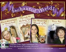 Enchanted Worlds: Alice's Adventures in Wonderland; Through the Looking-Glass; The Wonderful Wizard of Oz; Peter Pan 9626344520 Book Cover