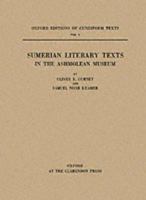 Sumerian Literary Texts Ashmolean Museum (Oxford Editions of Cuneiform Texts) 019815450X Book Cover