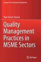 Quality Management Practices in MSME Sectors 9811595119 Book Cover