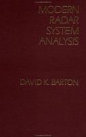 Modern Radar System Analysis (Artech House Radar Library) 089006170X Book Cover