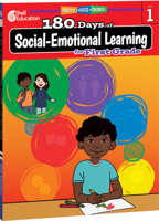 180 Days of Social-Emotional Learning for First Grade: Practice, Assess, Diagnose 1087649706 Book Cover