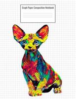 Graph Paper Composition Notebook: Quad Ruled 5 Squares Per Inch, 110 Pages, Sphynx Cat Cover, 8.5 X 11 Inches / 21.59 X 27.94 CM 1092398090 Book Cover